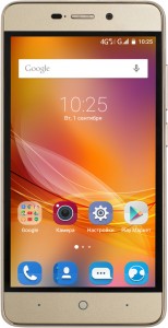 Смартфон ZTE Blade X3 Gold