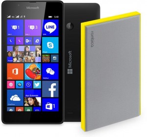 Смартфон Microsoft 540 DS Black + Внешний аккумулятор  Rombica NEO NS50Y