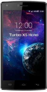 Смартфон Turbo X5 Hero Black