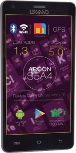 Смартфон Lexand S5A4 Argon Black