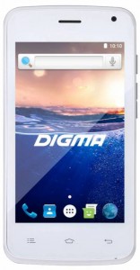 Смартфон Digma HIT Q400 3G White