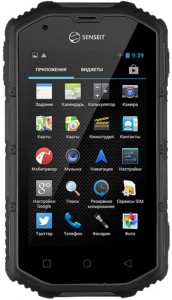 Смартфон Senseit R390 Black