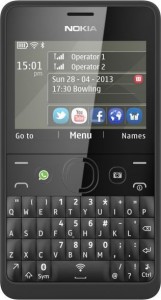 Смартфон Nokia Asha 210 Dual sim Black