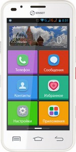 Смартфон Senseit L301 White