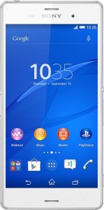 Смартфон Sony Xperia Z3 White