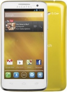 Смартфон Alcatel One Touch Xpop 5035D Yellow