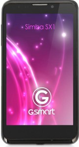 Смартфон Gigabyte GSmart Simba SX1 Black