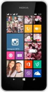 Смартфон Nokia Lumia 530 Dual Sim White