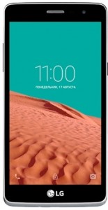 Смартфон LG X155 Silver white