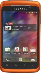 Смартфон Alcatel One Touch 991 Orange