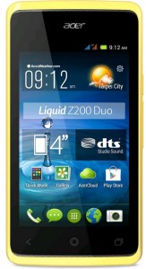 Смартфон Acer Liquid Z200 Yellow