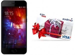 Смартфон BQ 5203 Vision Dark blue + карта VISA номинал 300 рублей