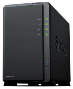 Рекордер для систем видеонаблюдения Synology NVR1218