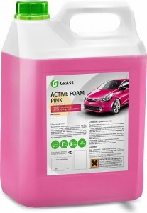 Автошампунь Grass 113121 Active Foam Pink
