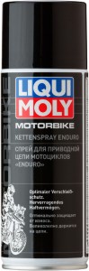 Средство для антикоррозионной и защитной обработки Liqui Moly 7608 Motorbike Kettenspray Enduro 0.4л