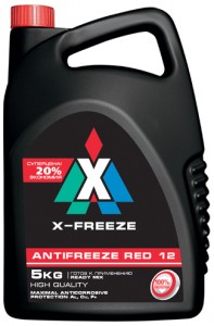 Антифриз X-Freeze Red 12 5 кг