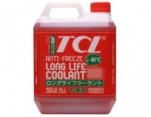 Антифриз TCL Long Life Coolant -40 4л Red