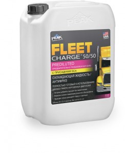 Антифриз Peak Fleet change 50/50 G12+ 20л Pink