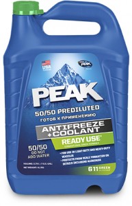 Антифриз Peak Ready use 50/50 G11 3.78л Green