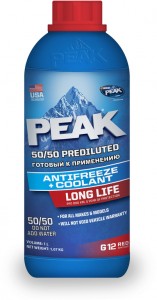 Антифриз Peak Long life 50/50 G12 0.935л Red