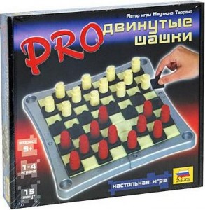 Интеллектуальная игра Zvezda 8654 Pro-двинутые шашки