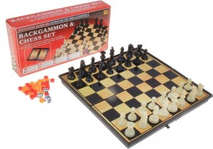 Интеллектуальная игра SLand Backgammon & Chess Set 536136