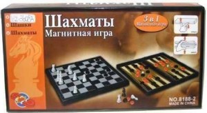 Интеллектуальная игра Shantou Gepai 8188-2 Магнитная игра 3в1