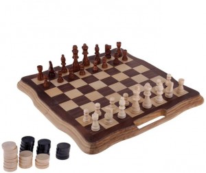 Интеллектуальная игра SLand 3 в 1 нарды шахматы шашки 1267612