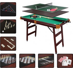 Многофункциональный игровой стол Fortuna Billiard Equipment 07740 9 в 1 Пул 5 футов