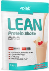 Протеин Vplab VP54605 Lean Protein Shake малина белый шоколад 750 г