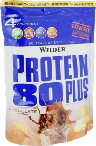 Протеин Weider 30115 Protein 80 Plus шоколад 500 гр