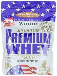 Протеин Weider 30045 Premium Whey Protein шоколад-нуга 500 г