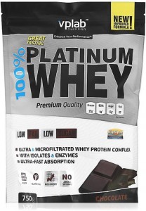 Протеин Vplab VP53929 100% Platinum Whey шоколад 750 г