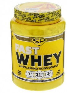 Протеин Steel Power Nutrition Fast whey protein банан 900 г