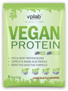 Протеин Vplab VP70330 Vegan Protein шоколад-карамель 30г