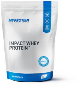 Протеин MyProtein 10530980 Impact Whey Protein клубника со сливками 2.5 кг