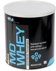 Протеин Muscular Development Whey 60% ваниль 900 г
