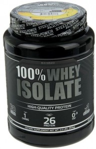 Протеин Steel Power Nutrition 100% whey ISOlate банан 900 г