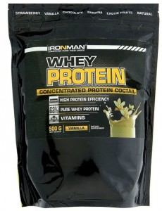 Протеин Ironman Whey protein ваниль 500 г