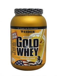 Протеин Weider 31201 Gold Whey Protein ваниль 908 гр
