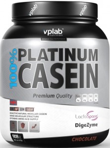 Протеин Vplab VP4065203 100% Platinum Casein шоколад 908 г