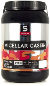 Протеин SportLine Nutrition Dynamic Long Casein Protein двойной шоколад 900 гр