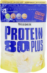 Протеин Weider 30155 Protein 80 Plus банан 500 гр