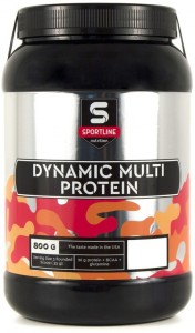 Протеин SportLine Nutrition Dynamic Multi Protein шоколадное печенье 800 гр