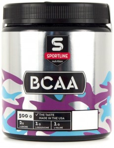 Аминокислотный комплекс SportLine Nutrition BCAA 2:1:1 натуральный 500 г