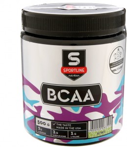 Аминокислотный комплекс SportLine Nutrition BCAA 2:1:1 киви 500 г