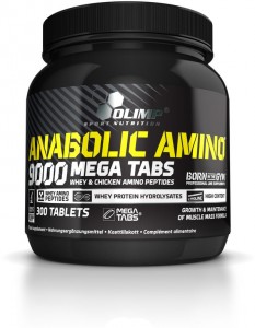 Аминокислотный комплекс Olimp Sport Nutrition O26591 Anabolic Amino 9000 Mega Tabs 300 таблеток