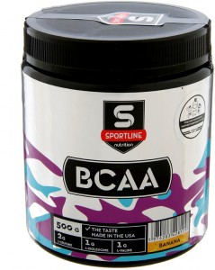 Аминокислотный комплекс SportLine Nutrition BCAA 2:1:1 банан 500 г
