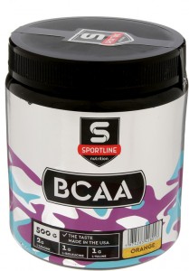 Аминокислотный комплекс SportLine Nutrition BCAA 2:1:1 апельсин 500 г