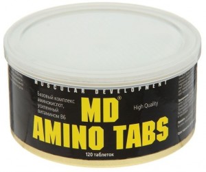 Аминокислотный комплекс Muscular Development Amino Tabs 120 таб
